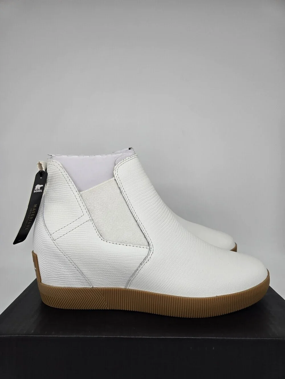 Sorel Women's Out N About Slip-On Wedge Shoes Booties Women's Size 9.5